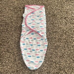 5 FOR $25 SwaddleMe Large Pink and Blue Swaddle